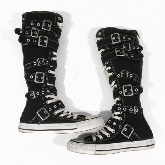 converse buckle shoes